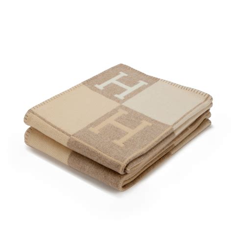 Hermes Avalon III Throw Blanket Camomille 